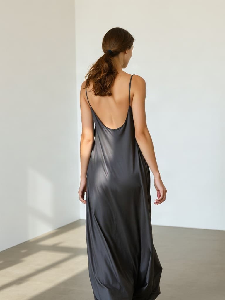 Silk Slip Dress — image 1